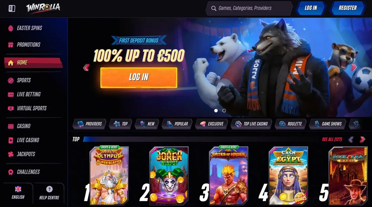 WinRolla Casino - Pełna Recenzja 2026 Casino
